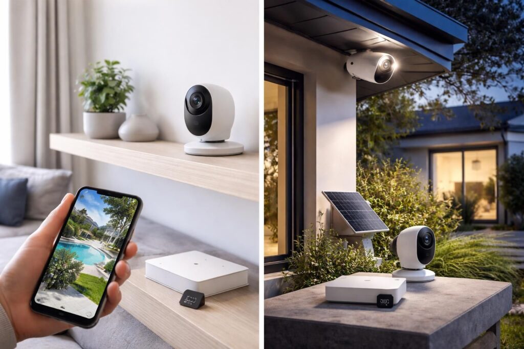 découvrez notre comparatif 2026 entre les caméras connectées arlo et nest sans abonnement cloud pour choisir la meilleure solution de surveillance adaptée à vos besoins.