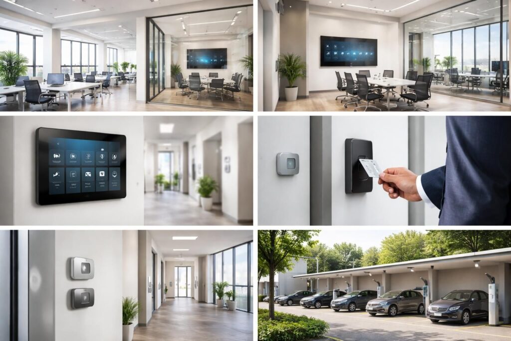 découvrez comment la domotique au bureau professionnel peut optimiser votre espace de travail connecté pour plus de confort, d'efficacité et de productivité.
