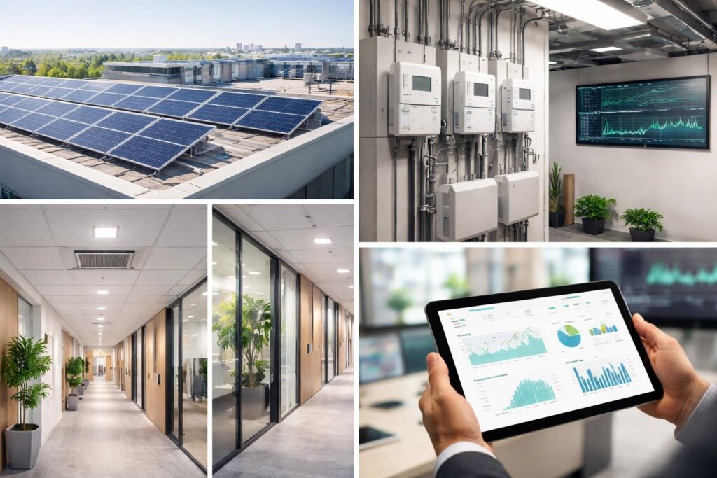 découvrez notre guide complet pour améliorer l'efficacité énergétique des bâtiments tertiaires, optimiser la consommation d'énergie et réduire vos coûts opérationnels.
