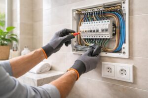 découvrez les normes à respecter en 2026 pour l'installation des prises électriques en salle de bain afin d'assurer sécurité et conformité électrique.