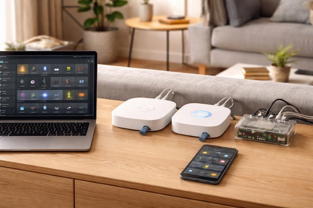 découvrez notre comparaison détaillée entre smartthings et philips hue pour choisir la meilleure box domotique en 2026, adaptée à vos besoins en maison connectée.