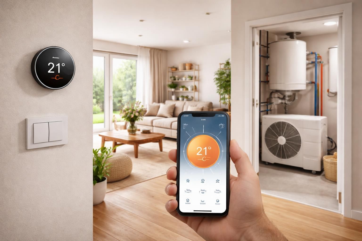 découvrez notre guide complet sur le thermostat connecté pour pompe à chaleur, pour améliorer votre confort tout en réalisant des économies d'énergie efficaces et durables.