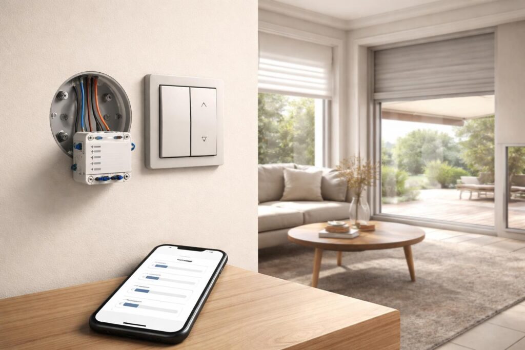 découvrez notre guide complet pour le câblage de votre module de volet roulant connecté et assurez une installation simple et efficace.