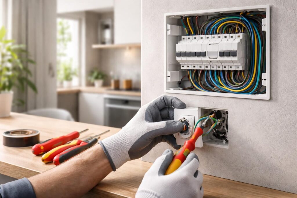 découvrez comment brancher un interrupteur va-et-vient facilement grâce à notre guide simple et clair, idéal pour réaliser vos installations électriques en toute sécurité.