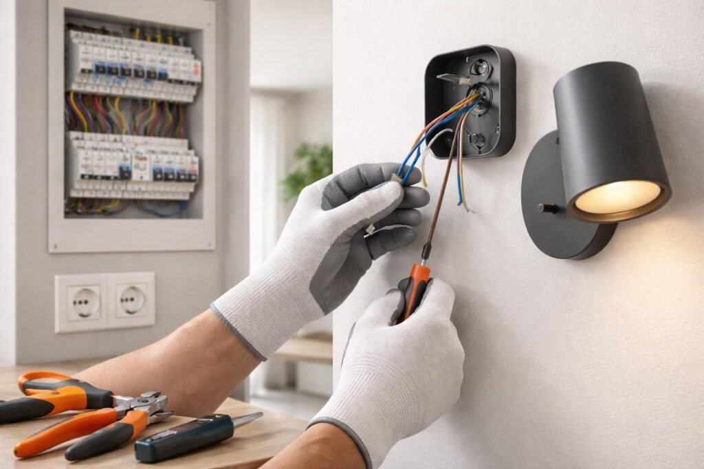apprenez à brancher une applique murale facilement et en toute sécurité grâce à notre guide étape par étape, idéal pour tous les niveaux de bricolage.