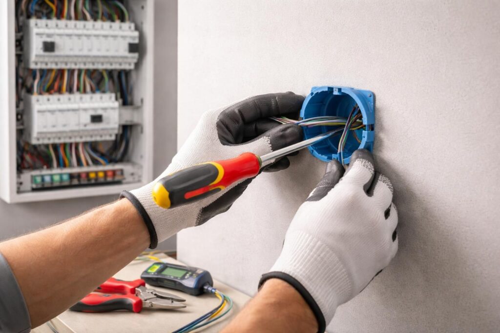 apprenez à poser une boîte d'encastrement facilement et efficacement grâce à nos conseils pratiques et étapes simples pour réussir votre installation électrique.
