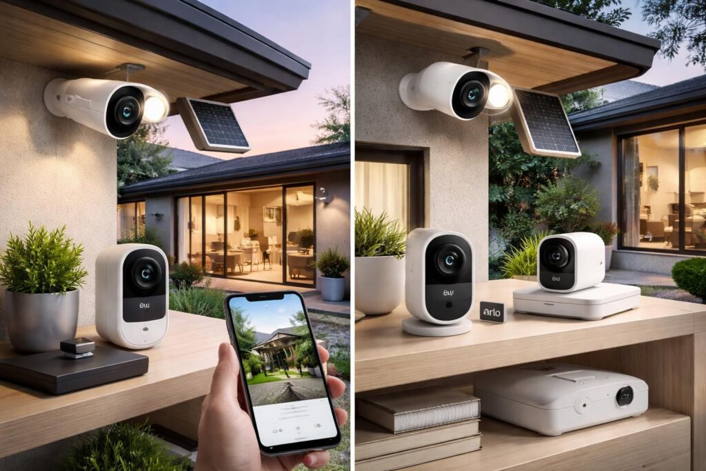 découvrez notre comparatif 2026 entre eufy et arlo pour choisir la caméra de sécurité idéale pour protéger votre maison efficacement.