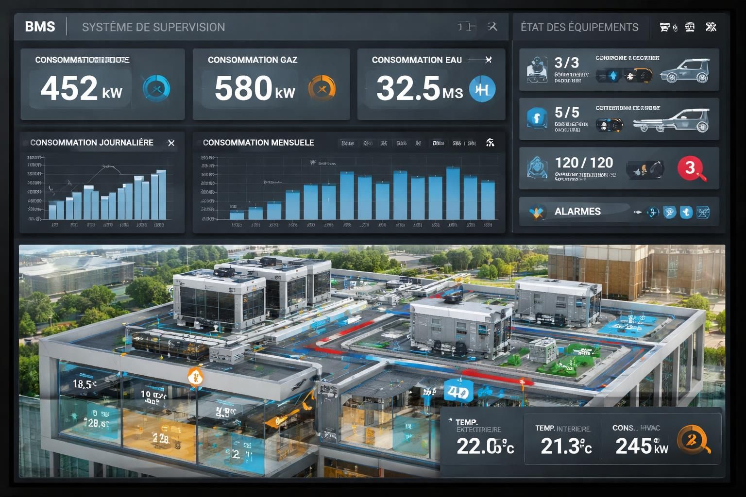 découvrez ce qu'est un building management system, ses fonctionnalités clés et son fonctionnement pour optimiser la gestion énergétique et la maintenance des bâtiments.