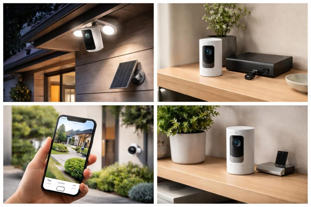 découvrez notre comparaison complète entre ring et arlo en 2026 pour choisir la meilleure caméra connectée avec spot lumineux, alliant sécurité et éclairage intelligent pour votre maison.
