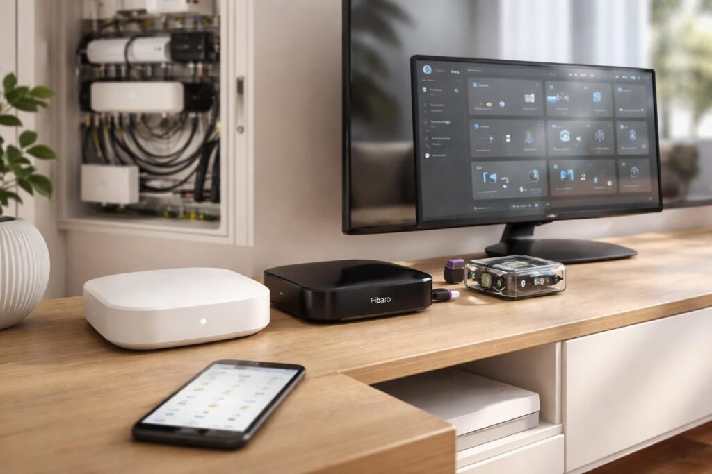découvrez notre comparaison détaillée entre les box domotiques multiprotocole somfy et fibaro pour choisir la meilleure solution connectée en 2026.