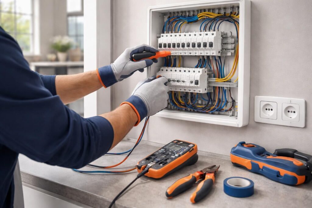 découvrez comment estimer le coût d'une intervention rapide d'un électricien en urgence et obtenir des tarifs clairs pour vos réparations électriques.