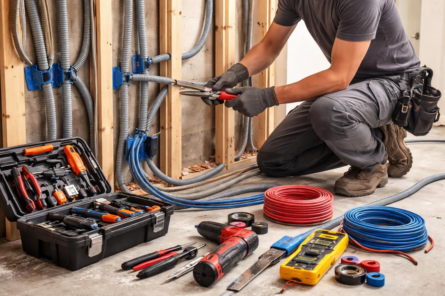 découvrez comment choisir la bonne section de câble électrique pour assurer la sécurité et l'efficacité de votre installation électrique.