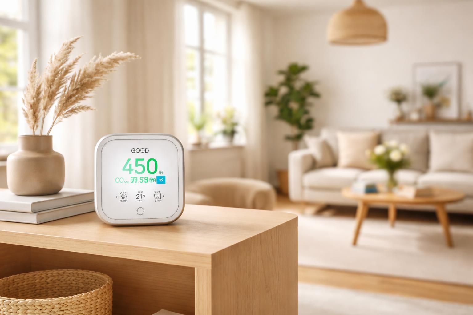 découvrez comment choisir le meilleur capteur de qualité de l'air intérieur connecté pour assurer un environnement sain et sécurisé dans votre maison.