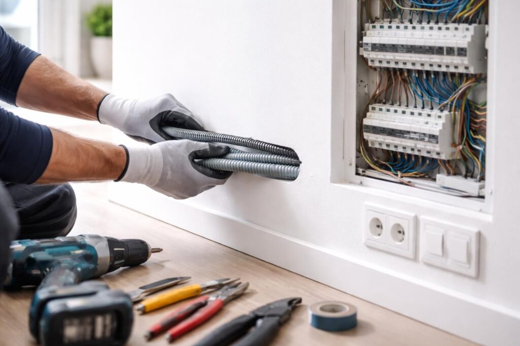 apprenez à encastrer une gaine électrique dans un mur proprement grâce à notre guide étape par étape, pour une installation sécurisée et esthétique.