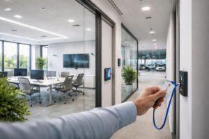 découvrez comment un badge connecté révolutionne le contrôle d'accès au bureau en combinant sécurité renforcée, simplicité d'utilisation et suivi en temps réel pour une gestion optimale des entrées.