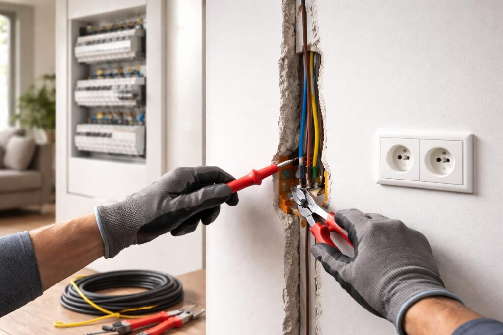 découvrez les règles essentielles de la saignée électrique murale pour garantir une installation sécurisée et conforme aux normes électriques.