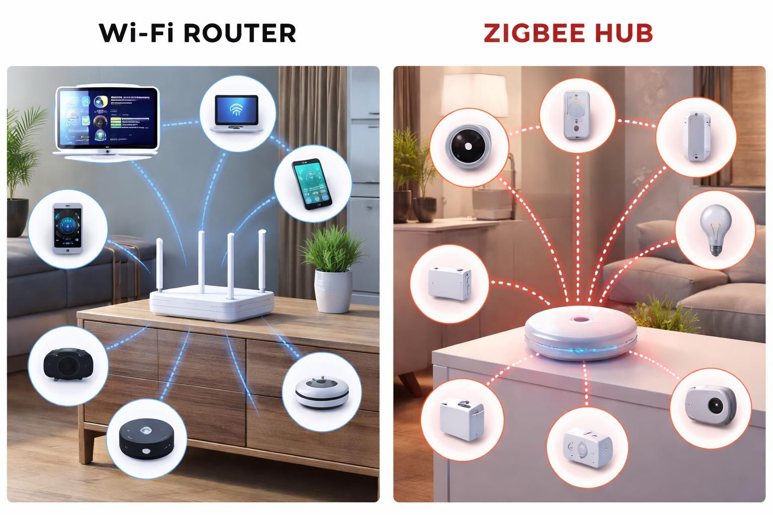 découvrez notre guide complet sur les protocoles wi-fi en domotique pour optimiser la connectivité et l'efficacité de votre maison connectée.