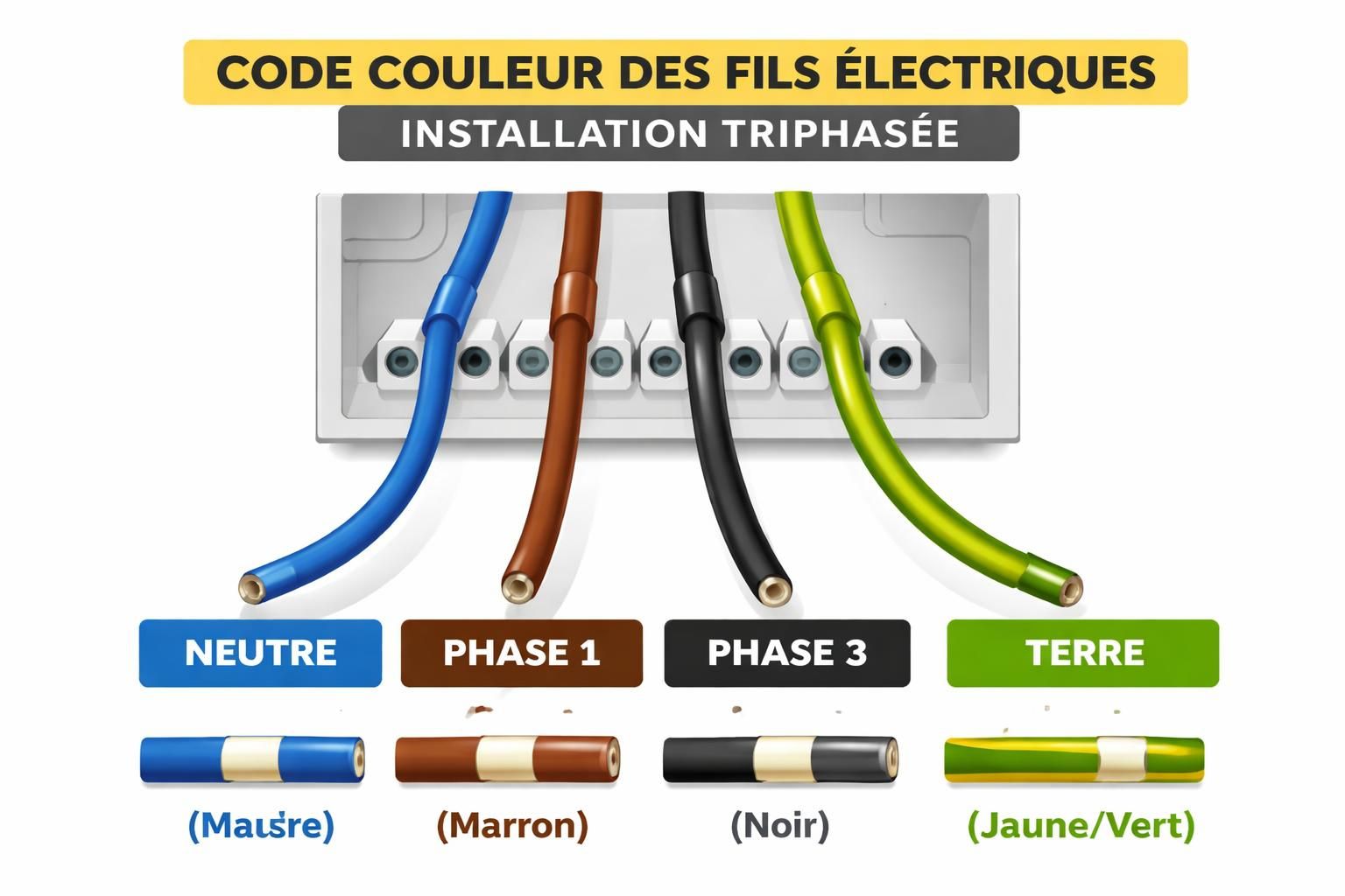découvrez la norme 2026 pour la couleur des fils électriques et assurez la sécurité de vos installations électriques grâce à des codes couleur actualisés.
