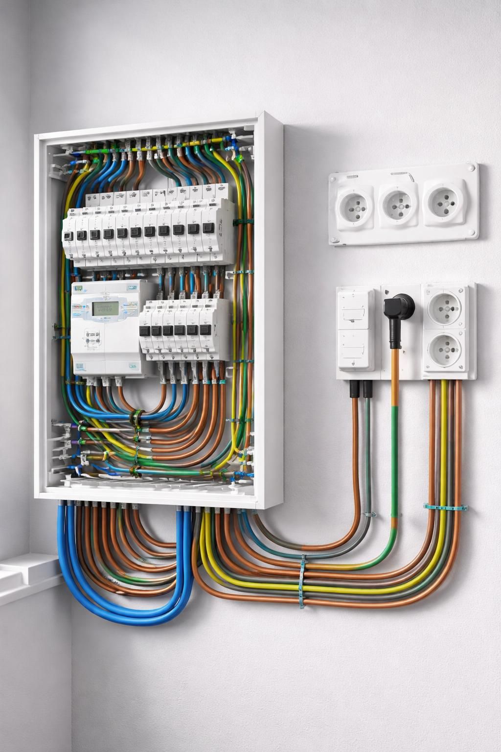 découvrez comment choisir la section de fil électrique adaptée pour garantir une prise sécurisée et conforme aux normes électriques.