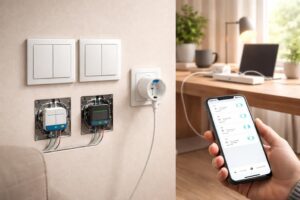 découvrez comment choisir un interrupteur connecté va-et-vient adapté à votre maison pour un éclairage intelligent, pratique et personnalisé.