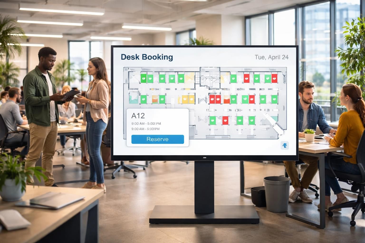 découvrez comment optimiser la gestion des espaces de travail grâce à un système de réservation de bureaux connecté, améliorant la flexibilité et l'efficacité au sein de votre entreprise.