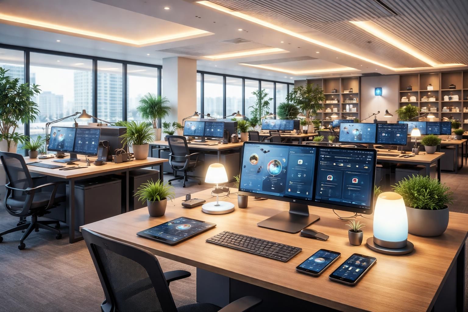 découvrez comment la domotique peut transformer vos espaces de coworking en environnements de travail collaboratifs automatisés, améliorant confort, sécurité et productivité.