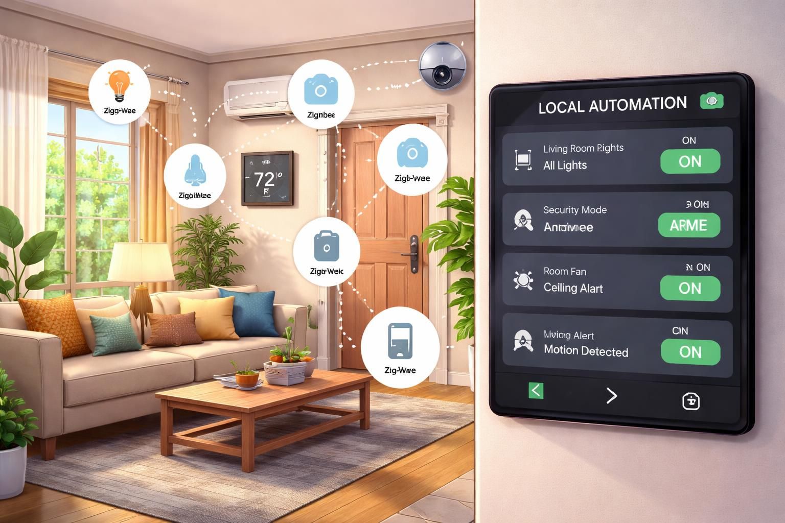 découvrez les avantages de la domotique sans cloud dans ce guide complet, pour une maison connectée plus sûre, privée et autonome.