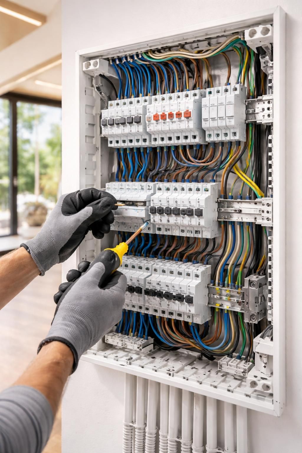 découvrez nos astuces pour un câblage propre et organisé grâce à la goulotte tableau électrique, idéale pour sécuriser et optimiser votre installation électrique.