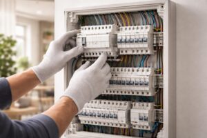 découvrez le rôle essentiel du disjoncteur général dans une installation électrique, garantissant la sécurité et la protection contre les surcharges et courts-circuits.
