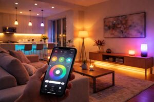 découvrez notre guide complet et comparatif des spots connectés pour choisir le modèle le mieux adapté à vos besoins et à votre budget.