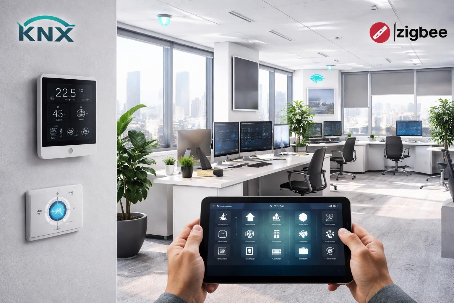 découvrez les différences entre knx et zigbee pour choisir le protocole domotique idéal pour votre entreprise en 2026. analyse complète des avantages, performances et applications.