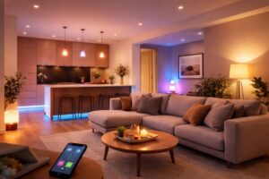 découvrez notre guide complet sur les scénarios d'éclairage domotique avec des exemples pratiques pour optimiser le confort, l'efficacité et l'ambiance de votre habitat.