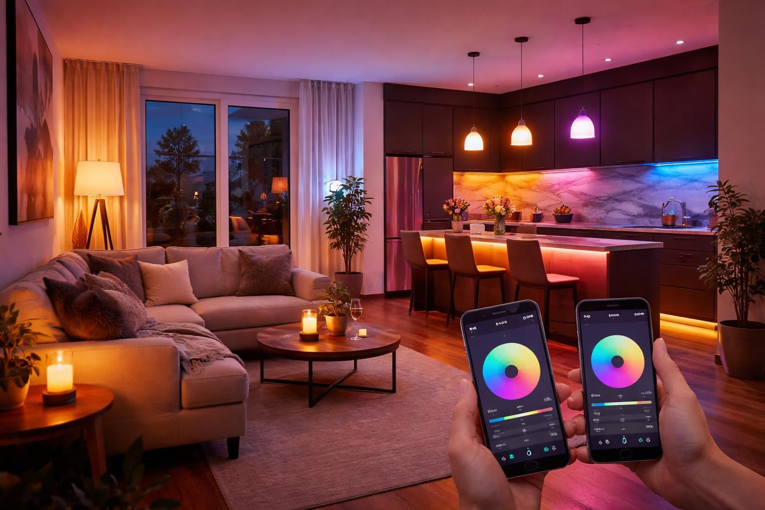 découvrez comment créer l'ambiance parfaite pour vos soirées grâce à notre guide complet sur l'éclairage connecté. astuces, conseils et solutions pour un éclairage personnalisé et convivial.