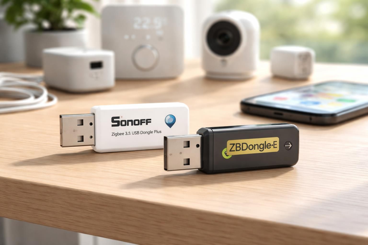 découvrez notre comparaison détaillée entre sonoff et zbdongle pour choisir la meilleure clé zigbee en 2026, alliant performance, compatibilité et prix.